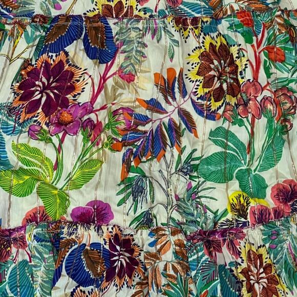 Me 2 Magic Colorful Floral Boho Dress Womens Size Large - Picture 2 of 5